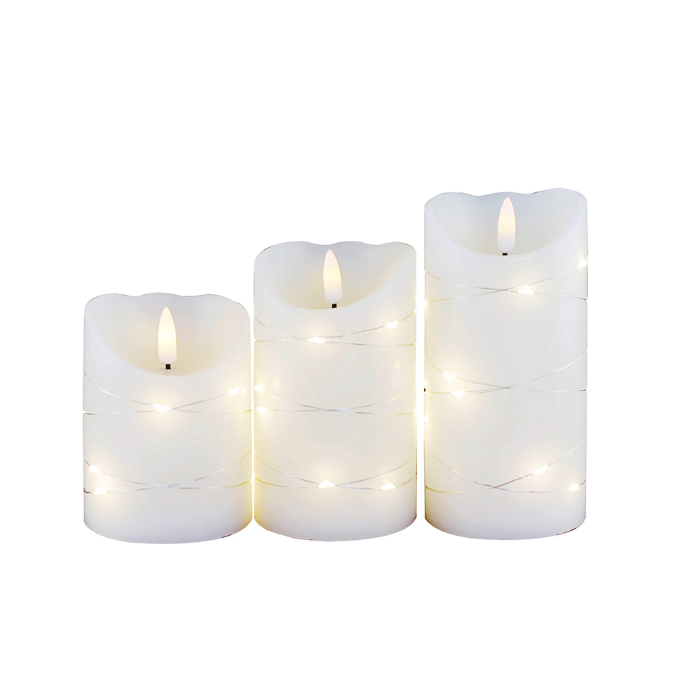 Bougie de minuterie LED multifonctionnelle